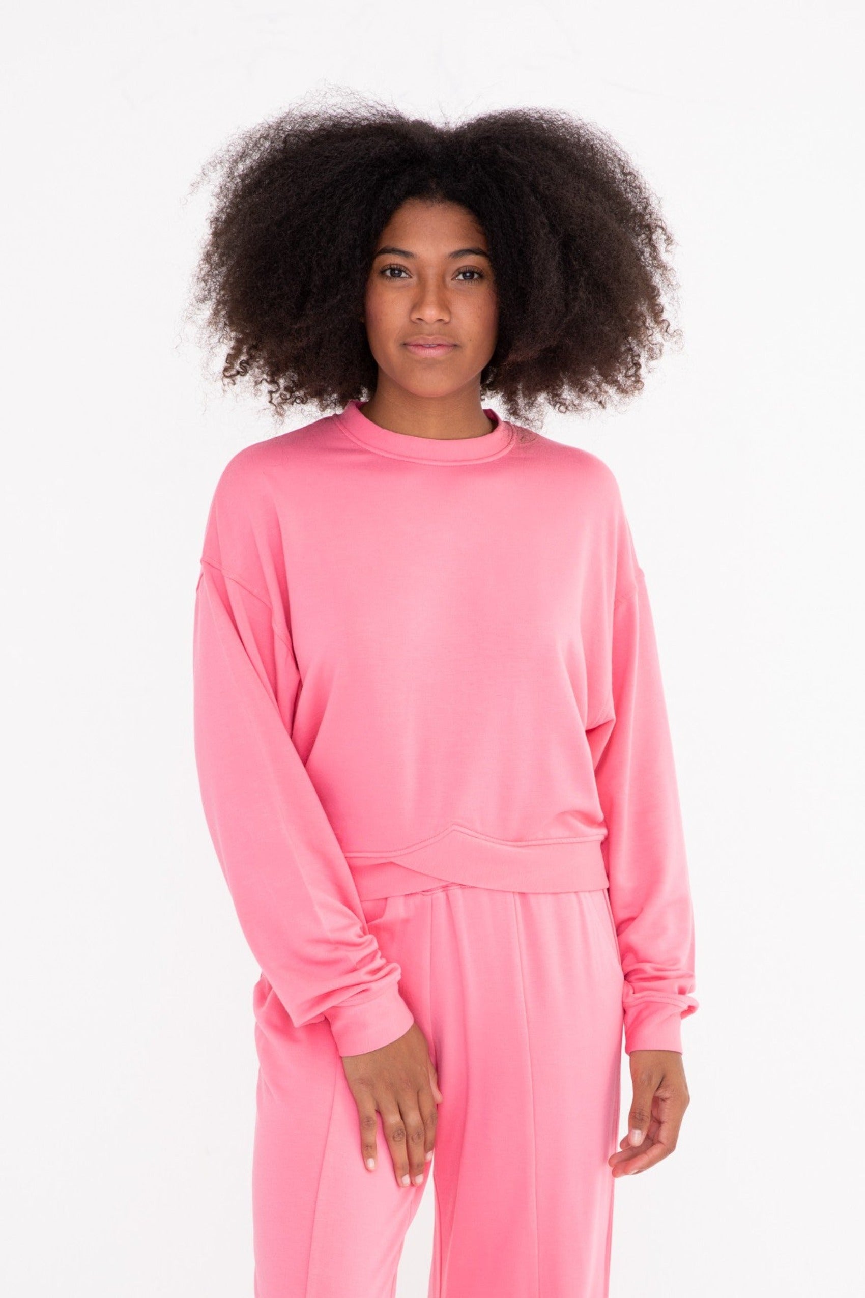 Beautiful Day Top And Pants Set - Hot Pink - SALE - Image 2