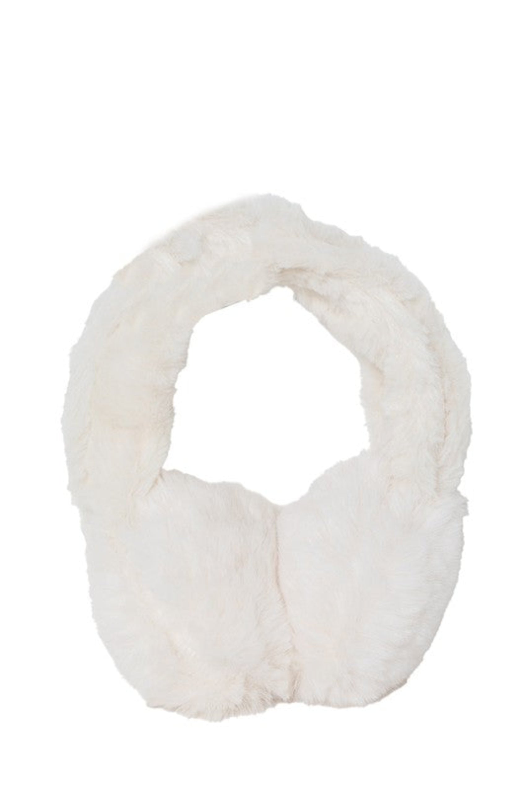 Winter Wonderland Faux Fur Ear Muffs - Ivory - Image 4
