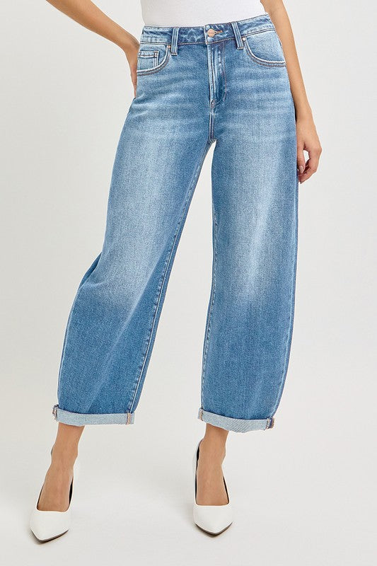 Charlotte Denim Barrel Jeans - Image 5
