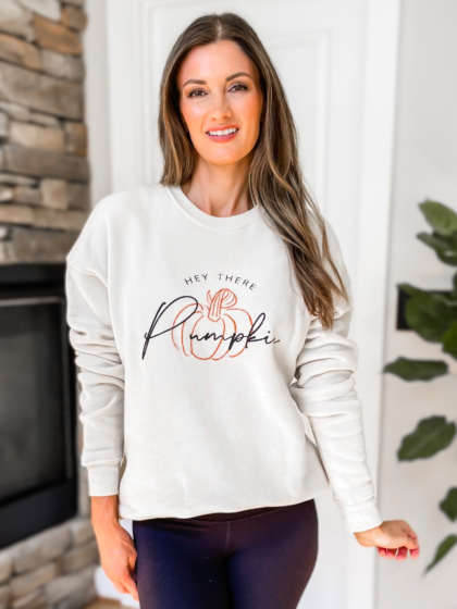Hey There Pumpkin Oatmeal Sweatshirt