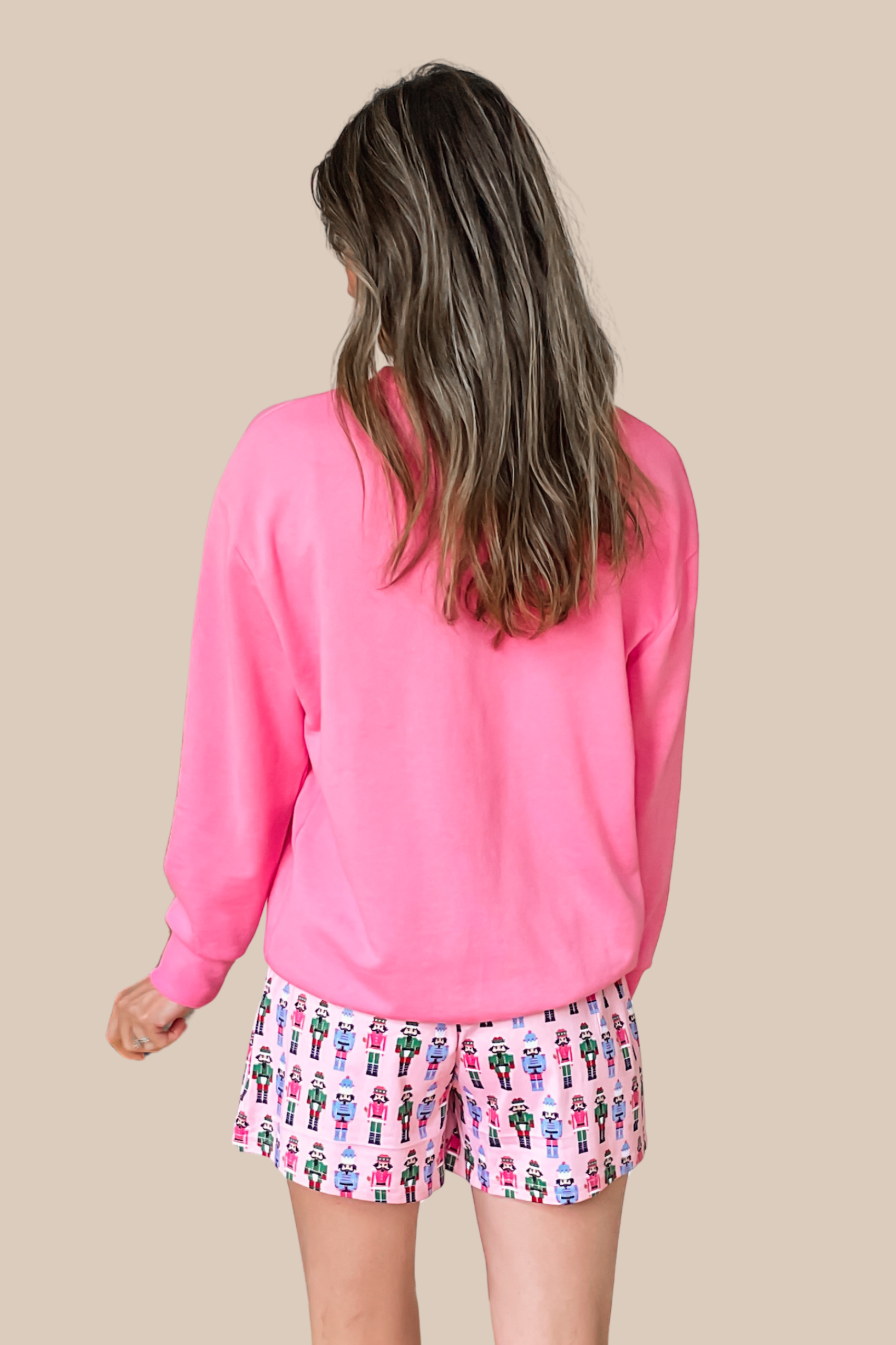 Nutcracker Dance Pink Sequin Sweatshirt - Image 2