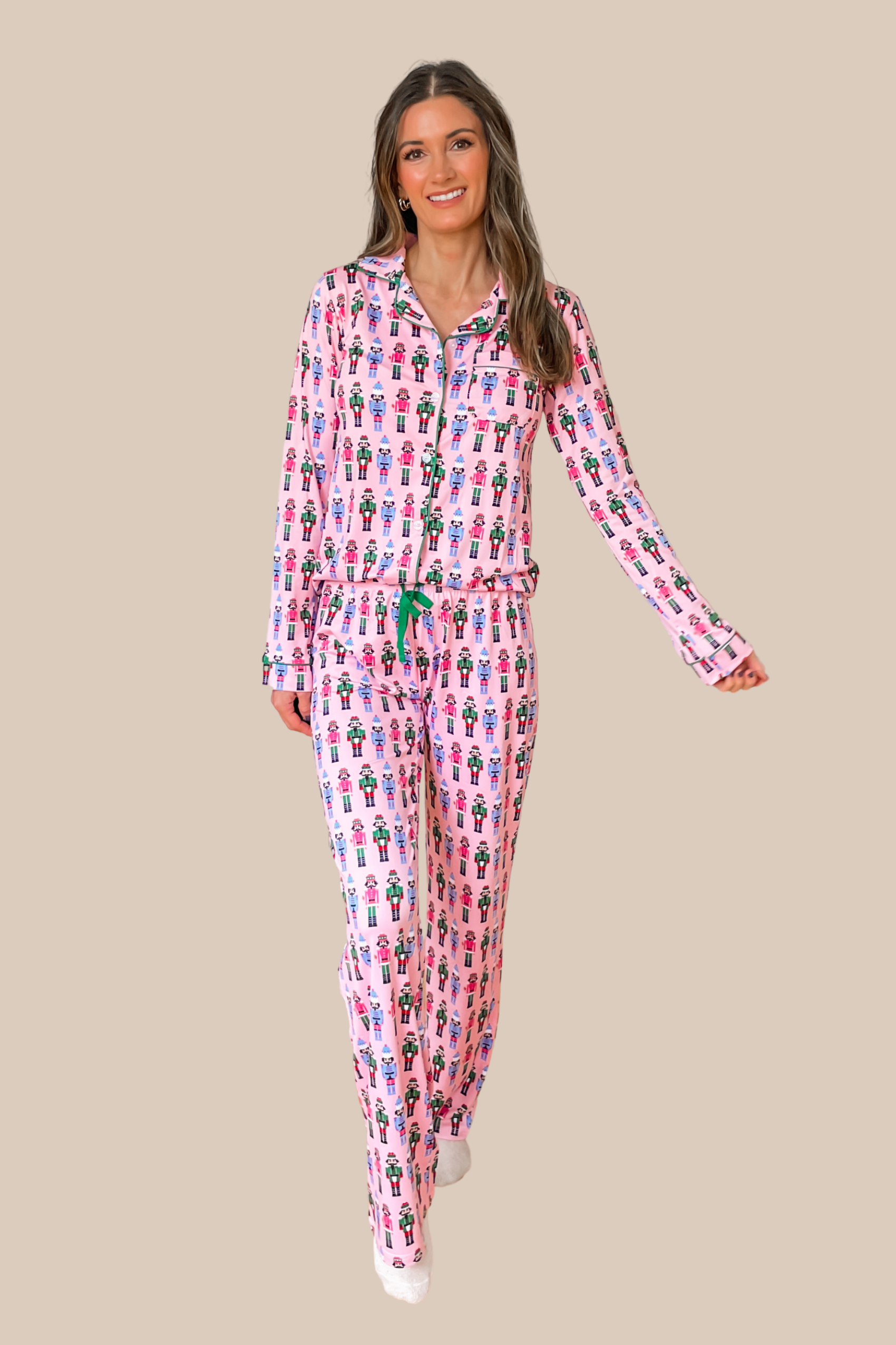 Nutcracker Pink Pajama Top - Image 4