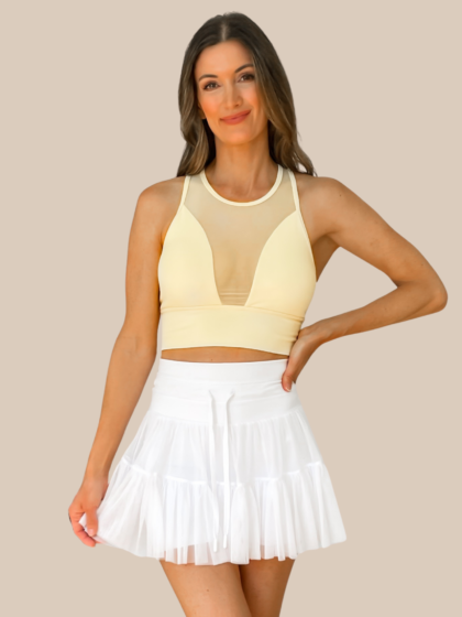 POPFLEX Stellar Bra - Buttercream